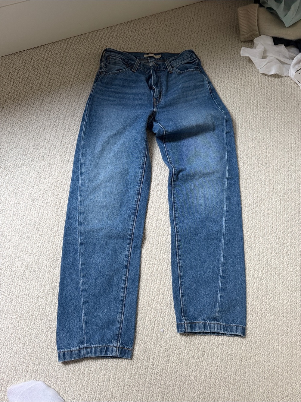 Levi's Classic Blue Straight-Leg Jeans ‘94 baggy